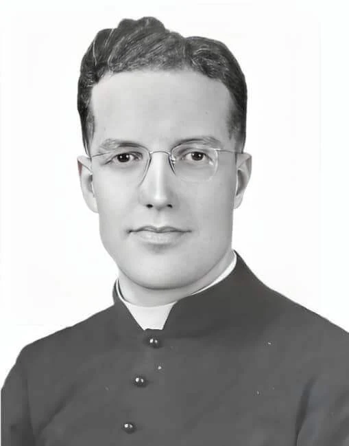 Ritratto d’archivio di padre Gérard Labrie