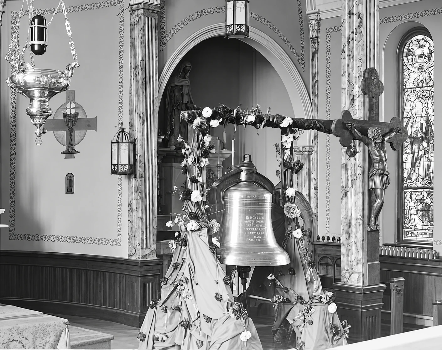 Benedizione della campana nel 1904
