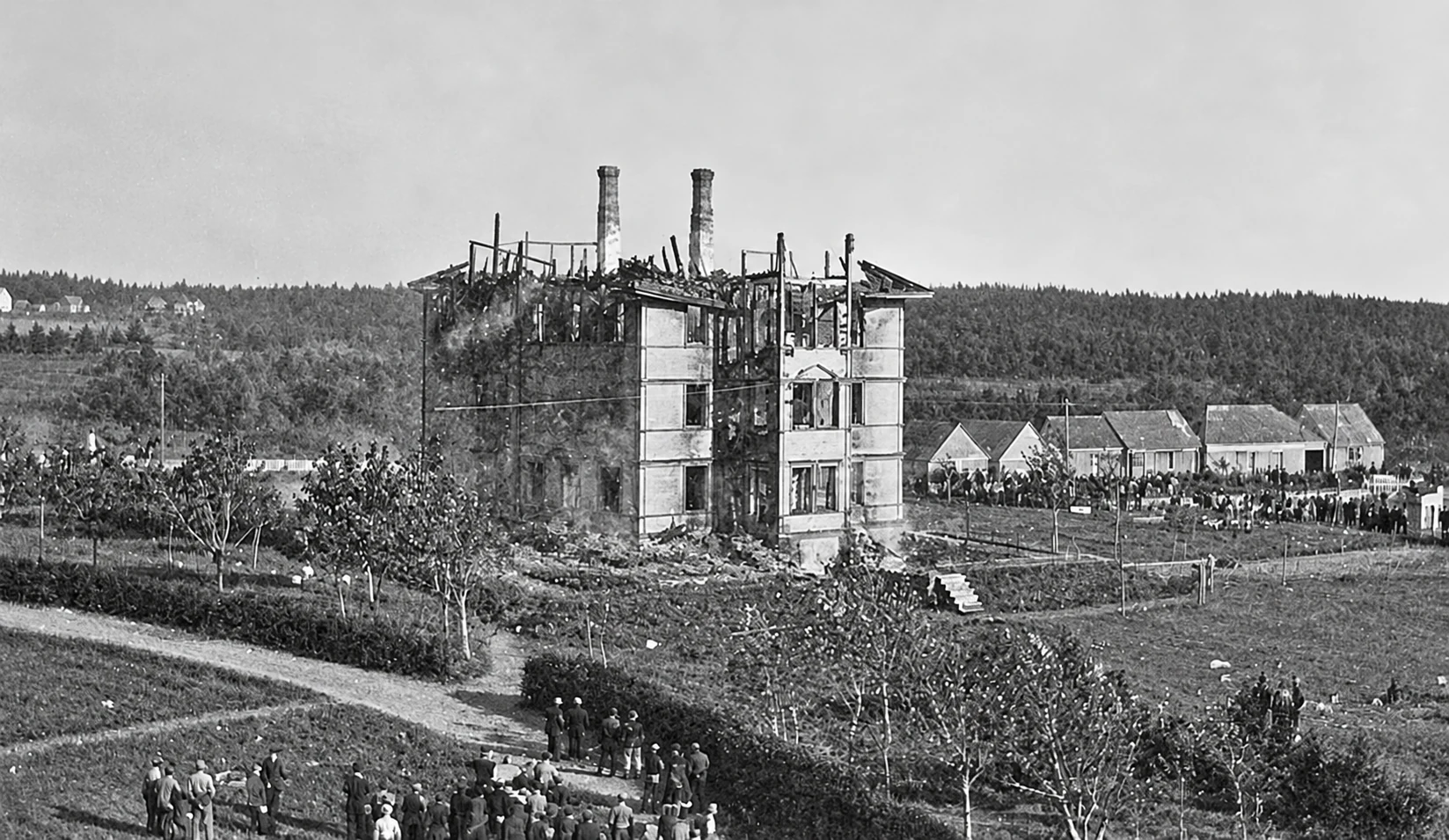 Après l'incendie