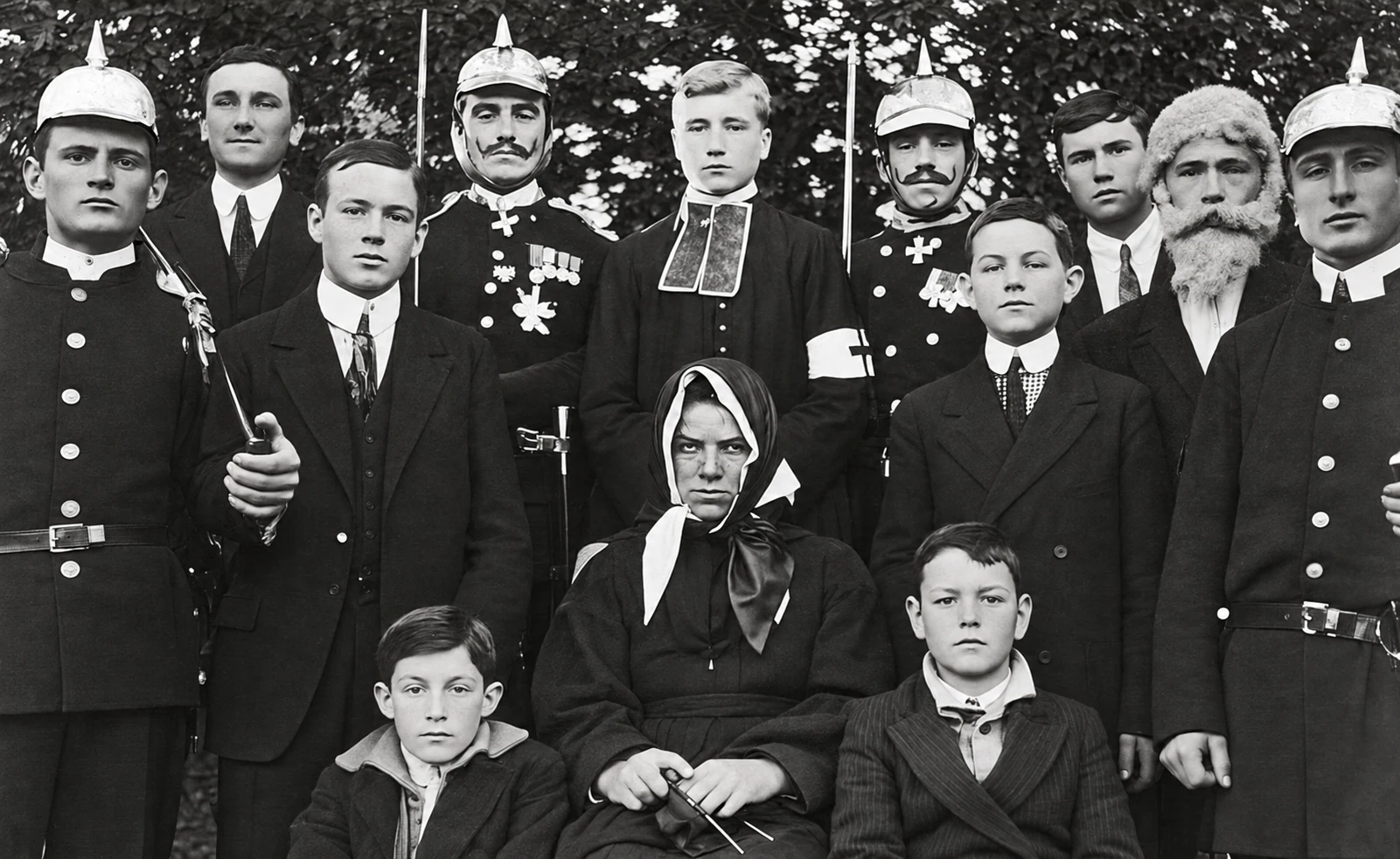 Rappresentazione teatrale «Cuore di sacerdote» nel 1916