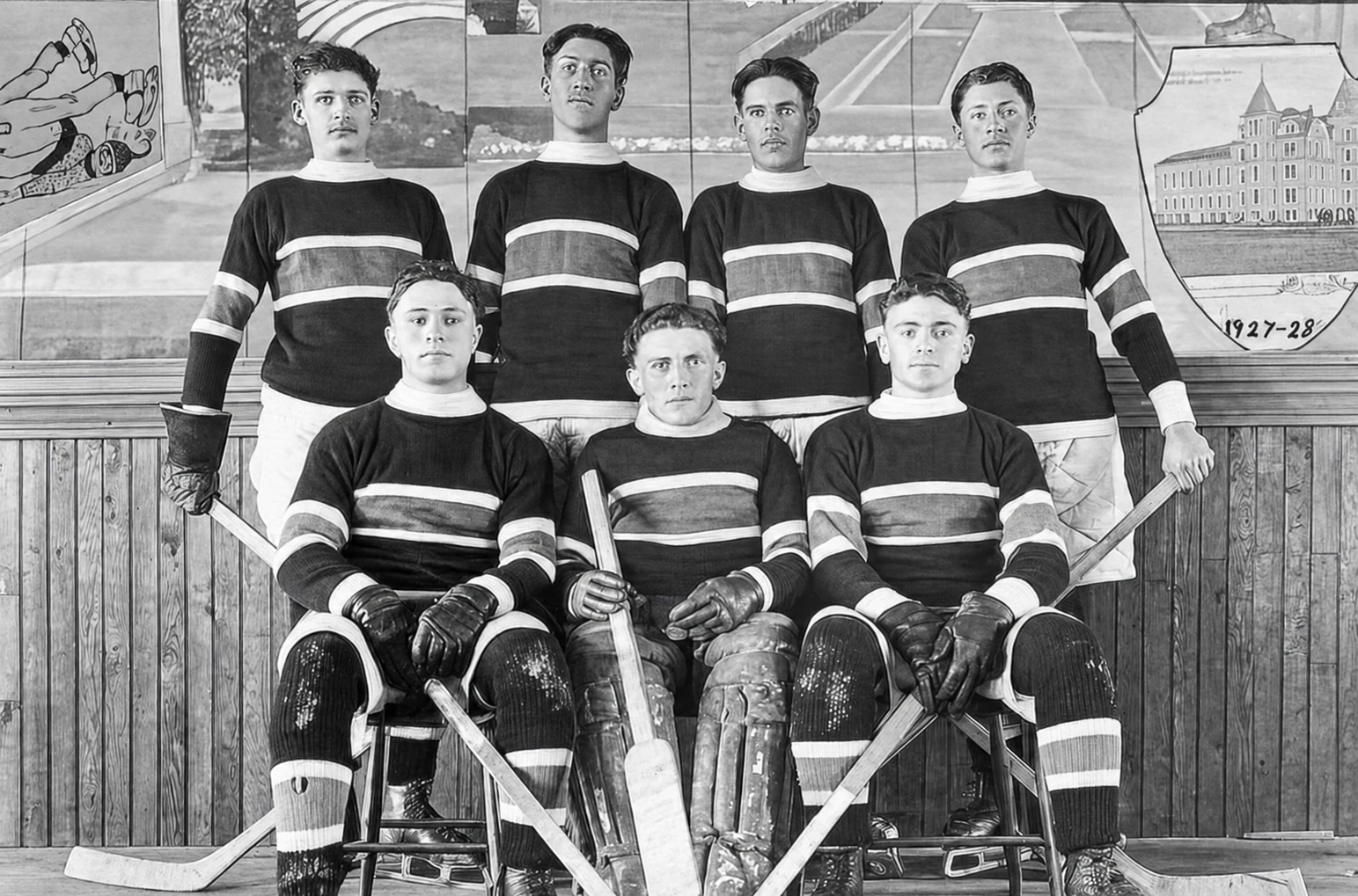 Squadra di hockey nel 1927–1928