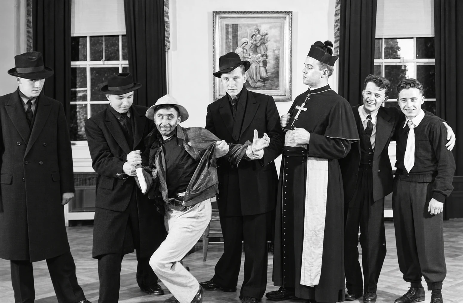 Rappresentazione teatrale «The Bishop's Candelstriks»